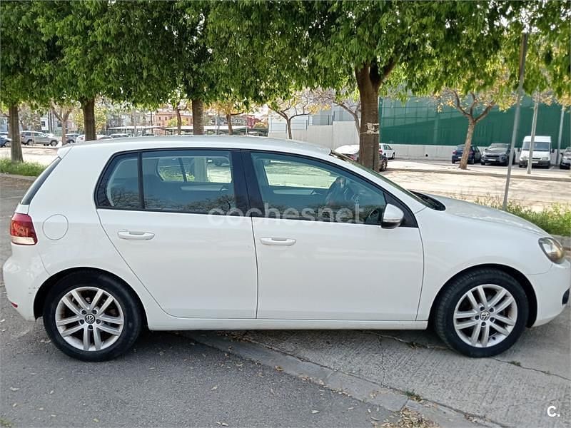 Usado VW Golf VI Sport 105 CV (77 kW) 2010 Blanco Utilitario