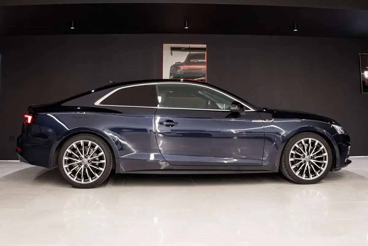 Usado Audi A5 S-Line 190 CV (139 kW) 2017 Azul Coupe