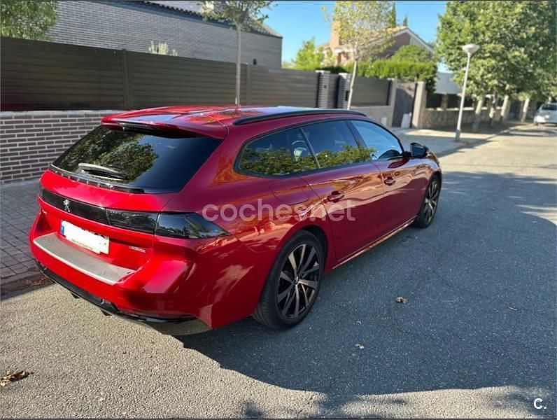 Usado Peugeot 508 SW GT-line 160 CV (117 kW) 2019 Rojo Familiar