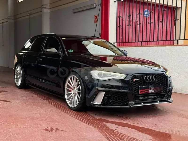 Usado Audi A6 Competition 190 CV (139 kW) 2015 Negro Familiar