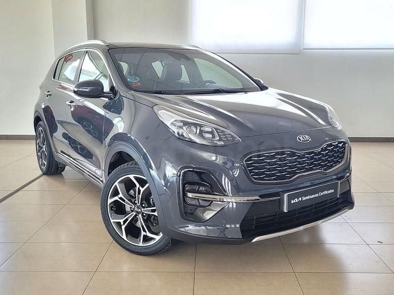 Usado Kia Sportage GT-Line 177 CV (130 kW) 2019 Gris / plata SUV