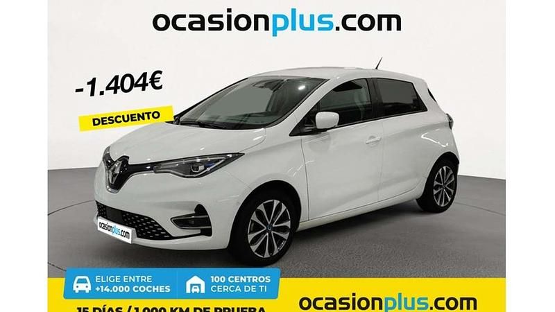 Blanco Usado 2020 Renault Zoe Intens Utilitario | 14.046 € (Caro) - Imagen 1/4