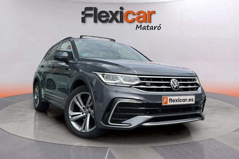 Gris Usado 2020 VW Tiguan R-line SUV | 27.490 € (Precio justo) - Imagen 1/4