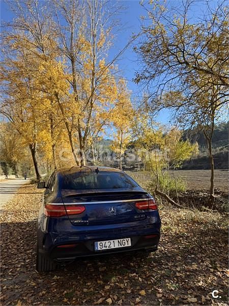 Usado Mercedes GLE43 AMG 367 CV (269 kW) 2017 Azul Coupe