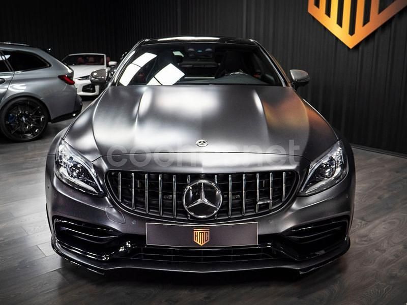 Usado Mercedes C63S AMG 510 CV (375 kW) 2020 Gris / plata Coupe