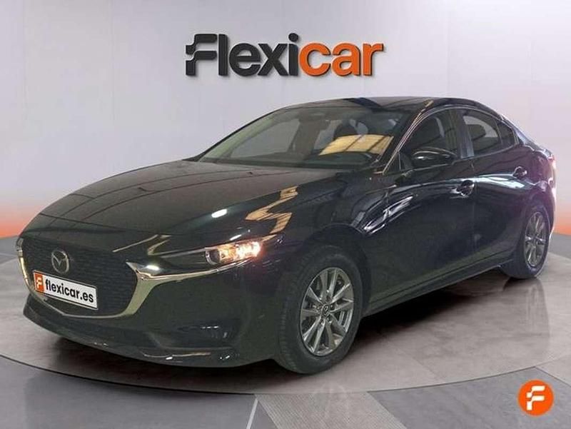 Usado Mazda 3 Prime-Line 140 CV (102 kW) 2025 Negro Berlina