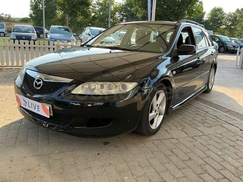 Usado Mazda 6 Active 141 CV (103 kW) 2005 Negro Familiar