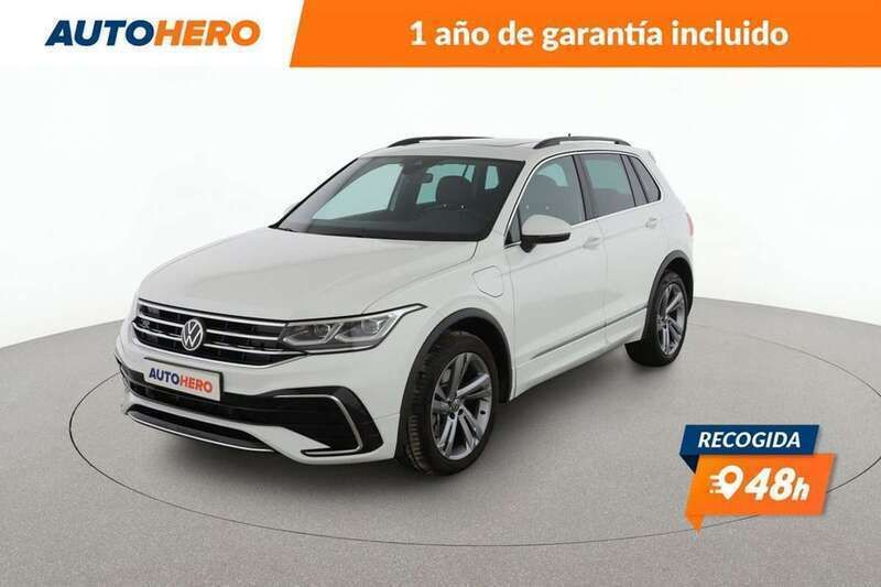 Amarillo Usado 2021 VW Tiguan R-line SUV | 32.094 € - Imagen 1/3