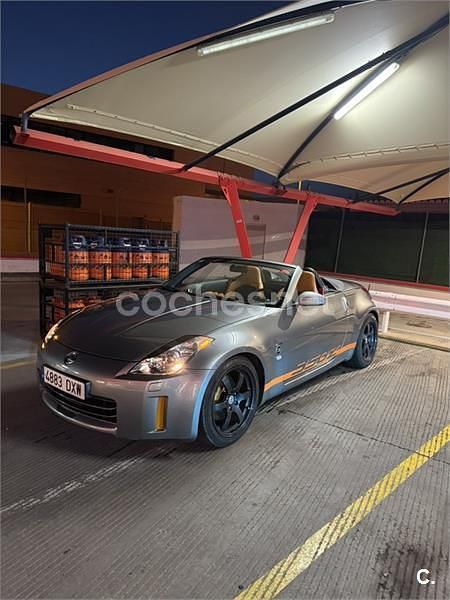 Usado Nissan 350Z Pack 313 CV (230 kW) 2006 Gris / plata Descapotable