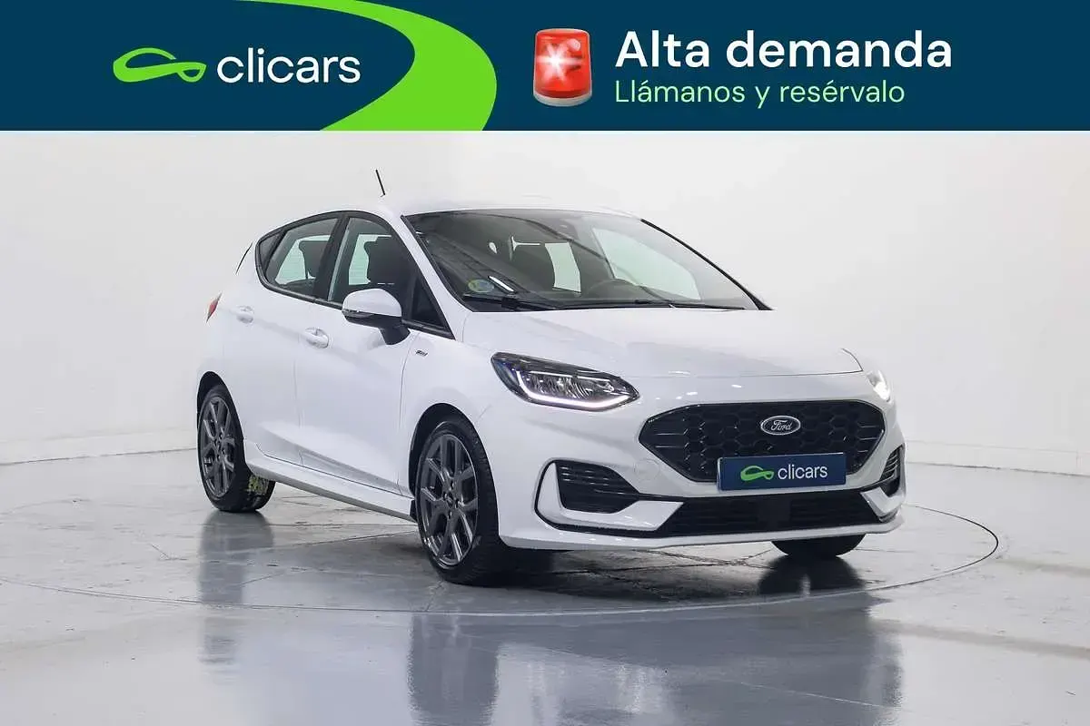 Usado Ford Fiesta ST-Line 125 CV (91 kW) 2023 Blanco Utilitario