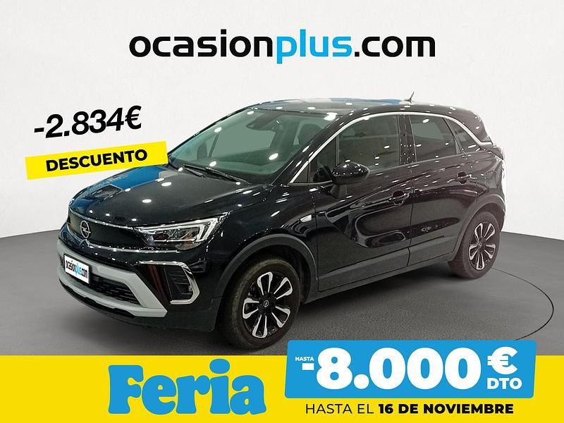 Negro Usado 2024 Opel Crossland Elegance SUV | 15.880 € (Precio justo) - Imagen 1/4