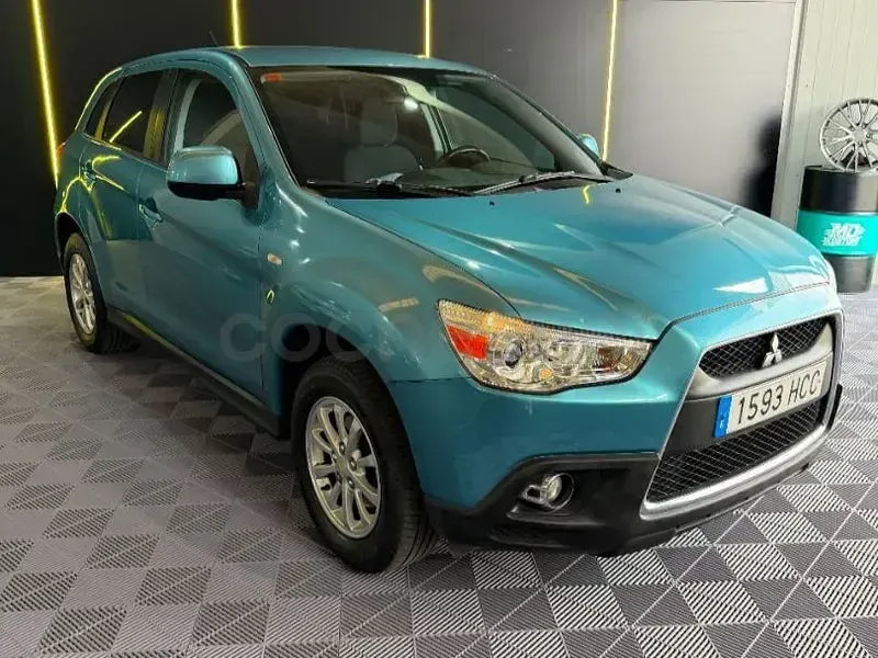 Usado Mitsubishi ASX 116 CV (85 kW) 2011 Azul SUV