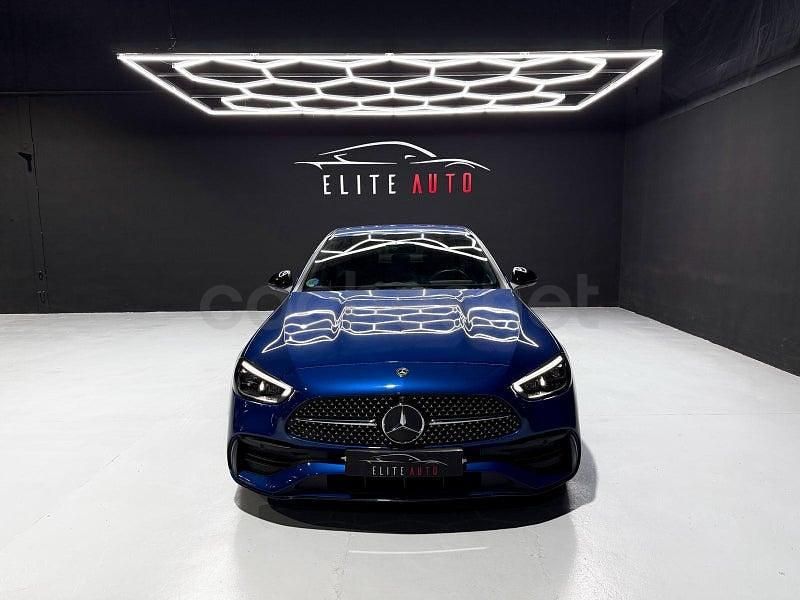 Usado Mercedes C200 204 CV (150 kW) 2022 Azul Berlina