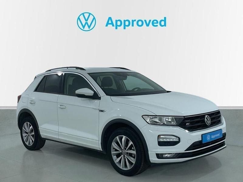 Blanco Usado 2021 VW T-Roc Advance SUV | 22.850 € (Precio justo) - Imagen 1/4
