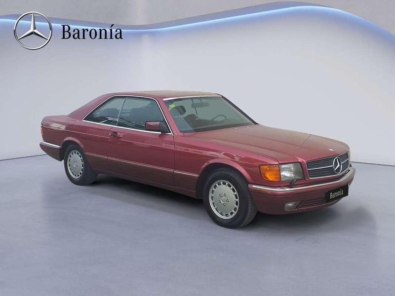 Burdeos Usado 1989 Mercedes 560 Coupe | 50.990 € - Imagen 1/4