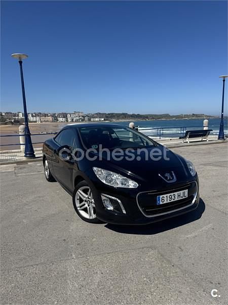 Negro Usado 2012 Peugeot 308 CC Active Descapotable | 9300 € (Caro) - Imagen 1/1