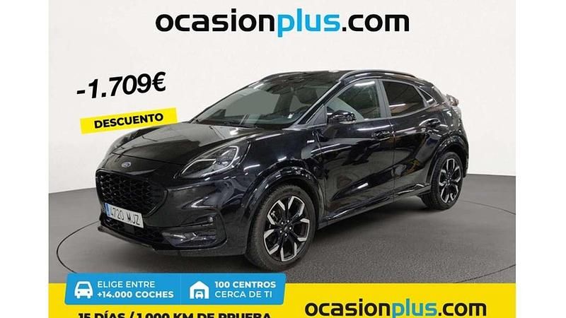 Negro Usado 2023 Ford Puma ST-Line X SUV | 16.712 € (Precio justo) - Imagen 1/4