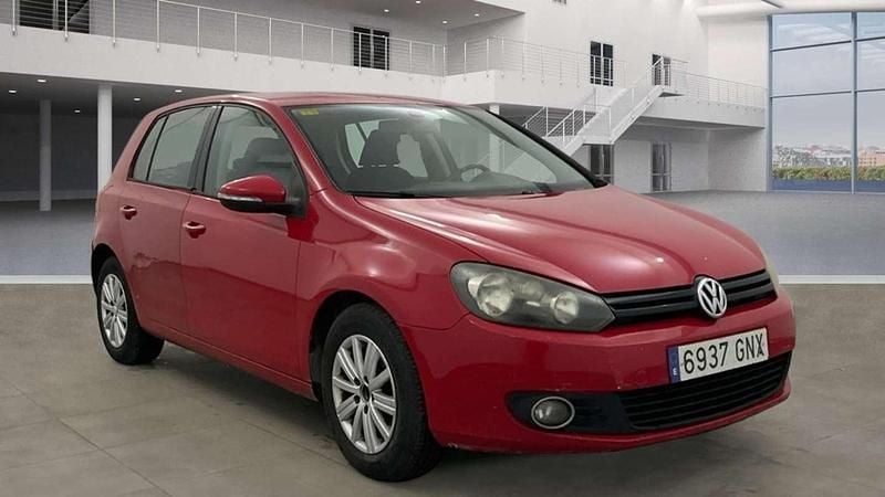 Usado VW Golf VI Advance 105 CV (77 kW) 2009 Rojo Utilitario