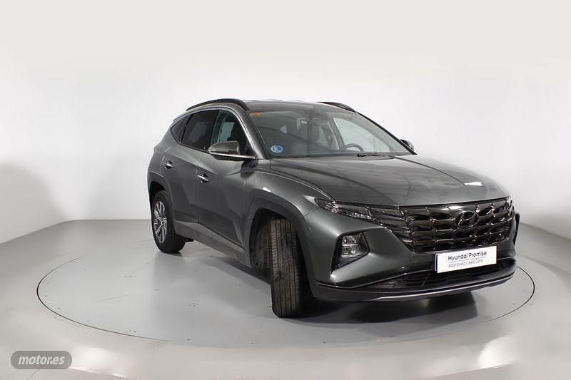 Verde Usado 2021 Hyundai Tucson SUV | 26.400 € (Precio justo) - Imagen 1/4