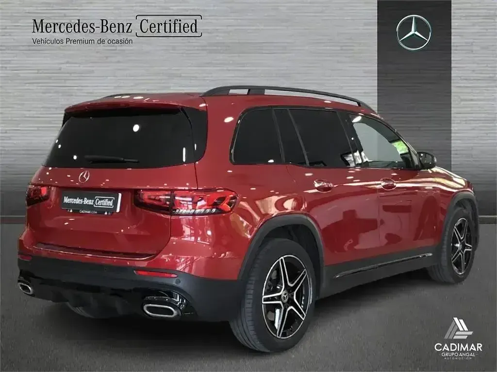 Usado Mercedes GLB200 150 CV (110 kW) 2021 Rojo SUV