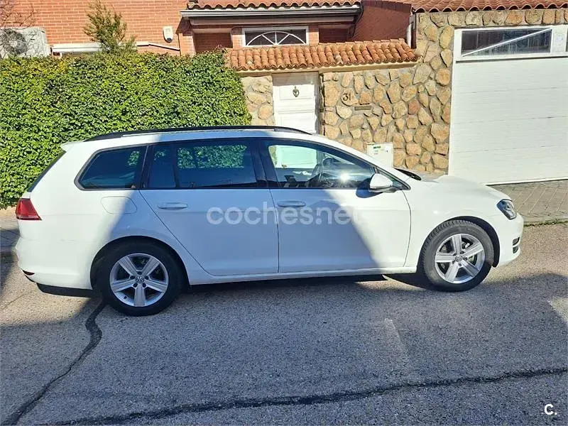 Usado VW Golf VII Advance 110 CV (80 kW) 2016 Blanco Familiar