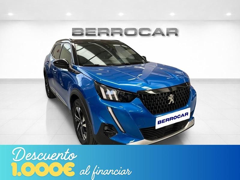 Usado Peugeot 2008 GT 130 CV (95 kW) 2022 Azul SUV