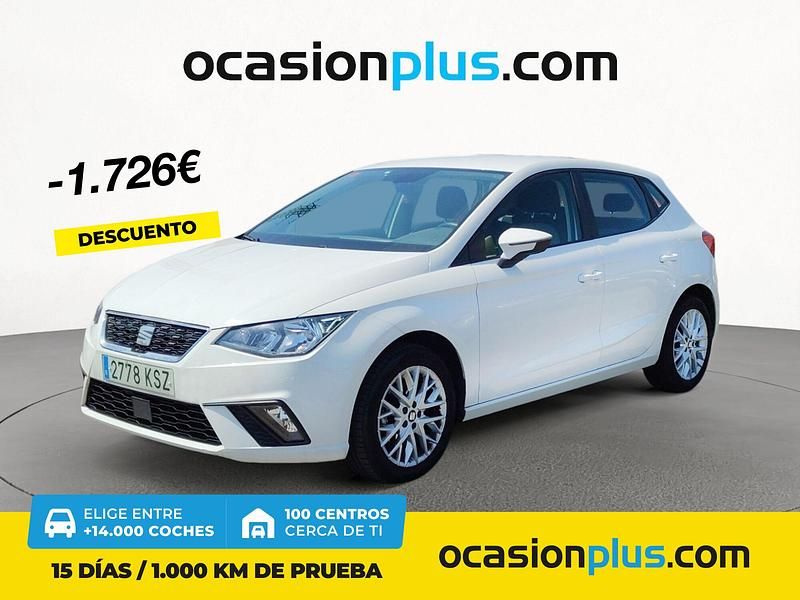 Blanco Usado 2019 Seat Ibiza Style Plus Berlina | 14.590 € (Precio justo) - Imagen 1/4