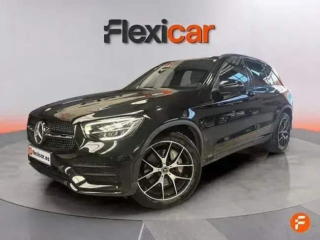 Usado Mercedes GLC200 163 CV (119 kW) 2020 Negro SUV