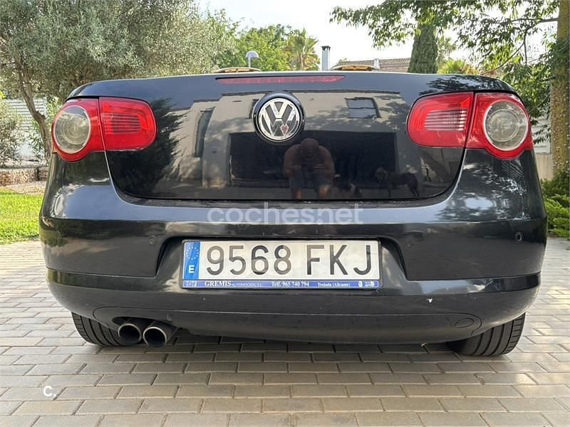Negro Usado 2007 VW Eos Descapotable | 5900 € (Buen precio) - Imagen 1/4