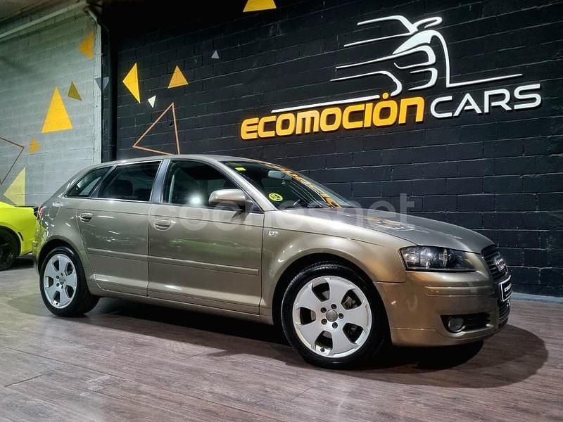 Usado Audi A3 Ambiente 140 CV (102 kW) 2007 Marrón Utilitario