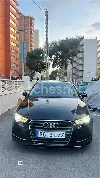 Usado Audi A3 S-Line 150 CV (110 kW) 2015 Negro Berlina