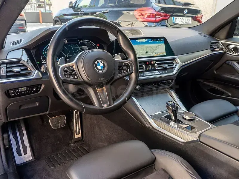 Begagnad BMW 420 Sport Line 184 HK (135 kW) 2021 Svart Sportkupé