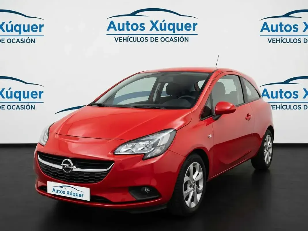 Usado Opel Corsa Excellence 90 CV (66 kW) 2016 Rojo Utilitario