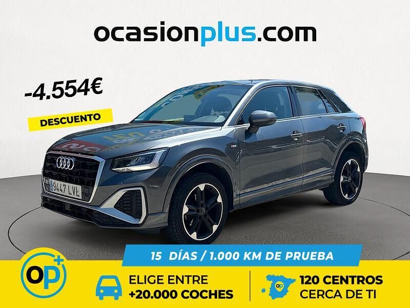 Gris / plata Usado 2021 Audi Q2 S-Line SUV | 24.800 € (Precio justo) - Imagen 1/4