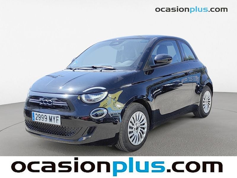 Negro Usado 2022 Fiat 500e Action Utilitario | 12.455 € (Precio justo) - Imagen 1/4
