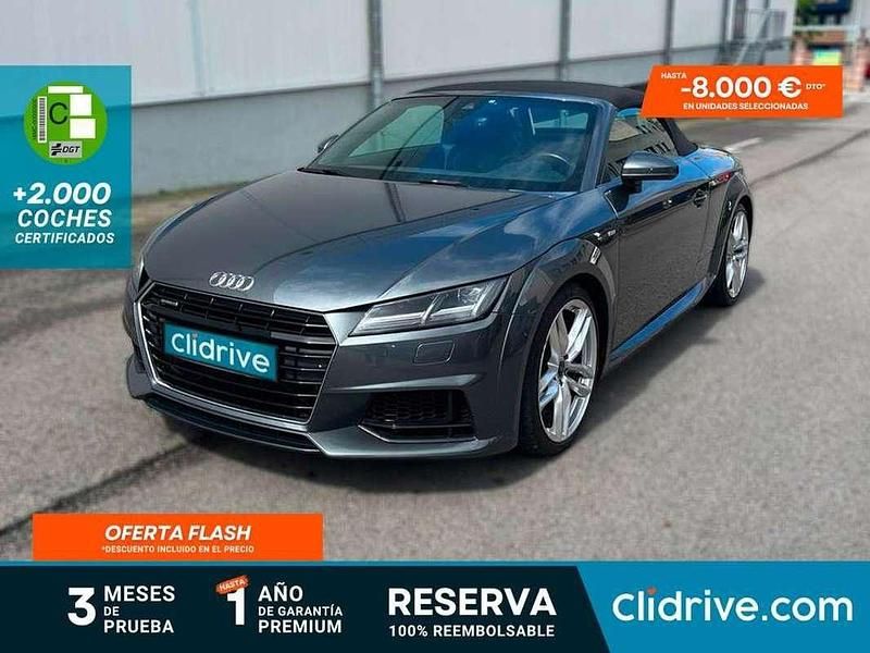 Gris Usado 2015 Audi TT Roadster Premium Descapotable | 22.690 € (Super precio) - Imagen 1/4