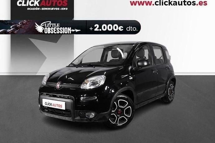 Usado Fiat Panda City Life 70 CV (51 kW) 2022 Negro Utilitario