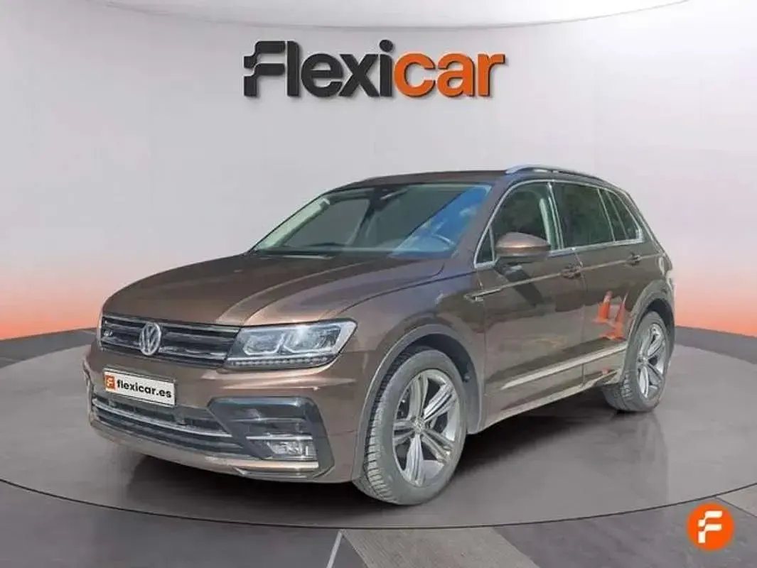 Begagnad VW Tiguan Advance 150 HK (110 kW) 2018 Brun SUV