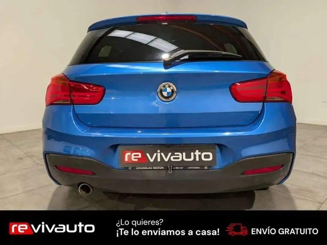 Usado BMW 118 150 CV (110 kW) 2017 Azul Berlina