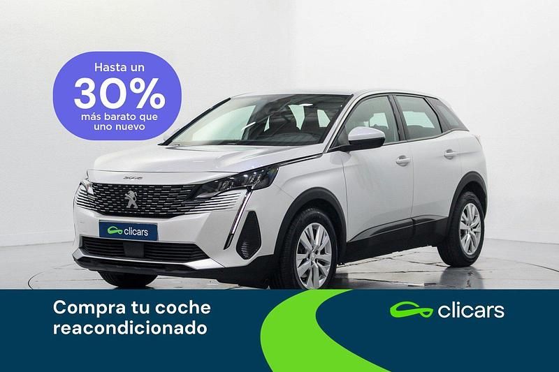 Blanco Usado 2021 Peugeot 3008 Active SUV | 17.990 € (Precio justo) - Imagen 1/4