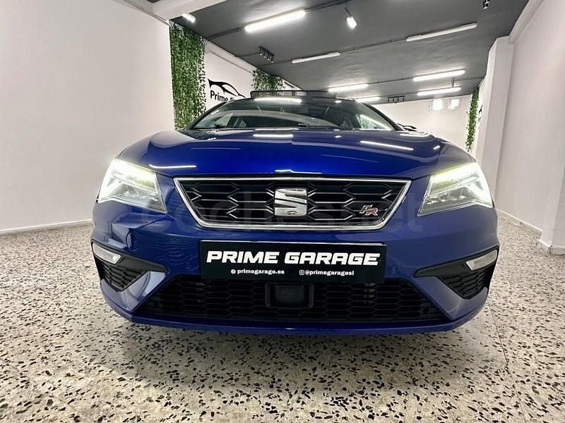 Usado Seat Leon FR 150 CV (110 kW) 2017 Azul Familiar