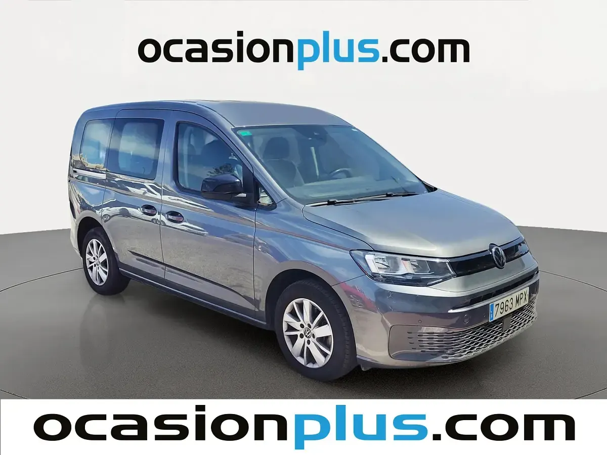 Usado VW Caddy 122 CV (89 kW) 2024 Gris Monovolumen
