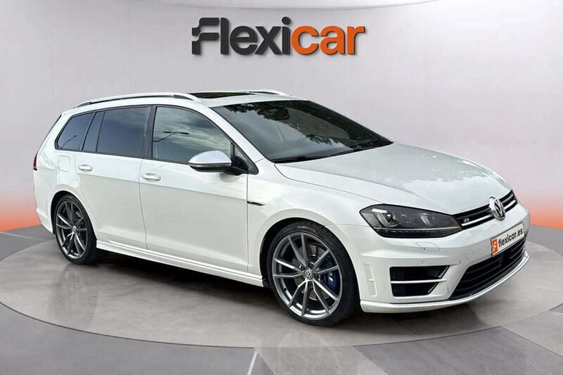 Blanco Usado 2015 VW Golf VII R Familiar | 20.990 € (Precio justo) - Imagen 1/4