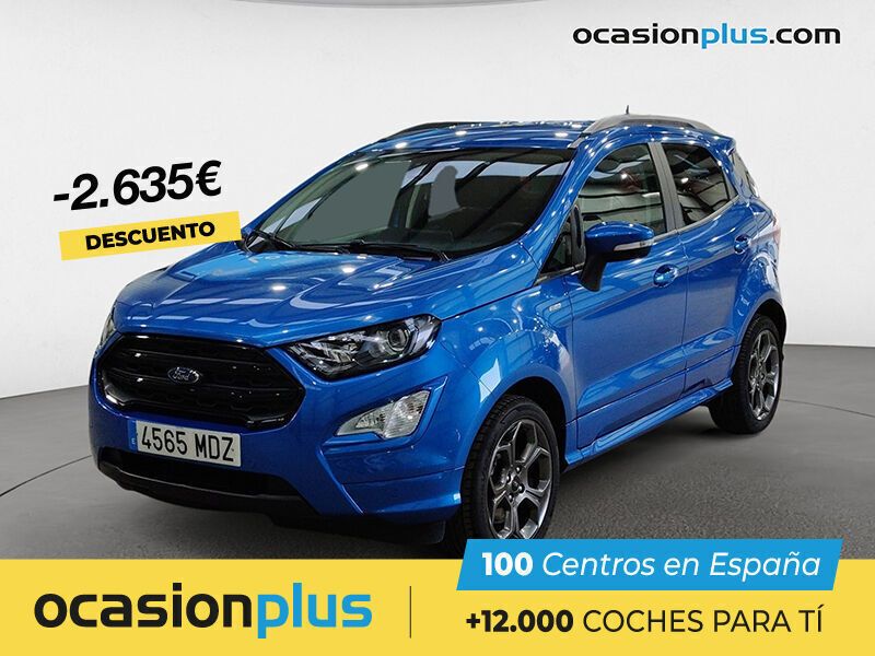 Azul Usado 2023 Ford Ecosport ST-Line SUV | 17.990 € (Un poco caro) - Imagen 1/4
