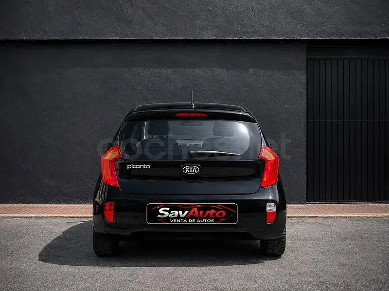 Usado Kia Picanto 69 CV (50 kW) 2015 Negro Utilitario