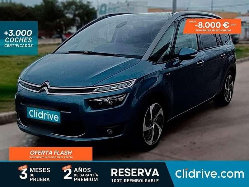Azul Usado 2014 Citroën C4 Exclusive Monovolumen | 10.590 € (Precio justo) - Imagen 1/3