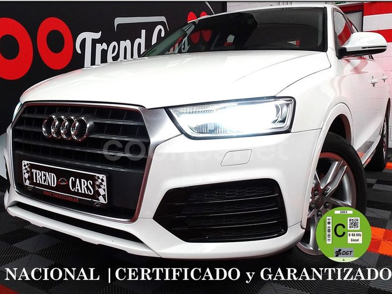 Blanco Usado 2017 Audi Q3 Sport SUV | 20.190 € (Precio justo) - Imagen 1/4