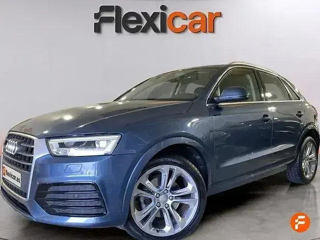 Usado Audi Q3 150 CV (110 kW) 2018 Azul SUV