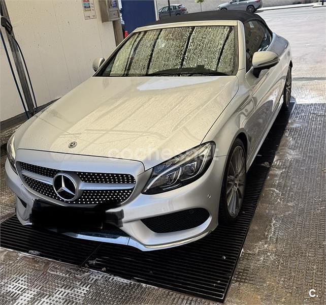 Gris / plata Usado 2019 Mercedes 200 Descapotable | 39.900 € (Caro) - Imagen 1/2