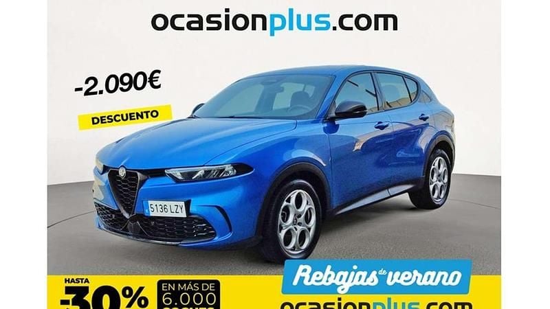 Azul Usado 2022 Alfa Romeo Tonale Sprint SUV | 20.900 € (Precio justo) - Imagen 1/4